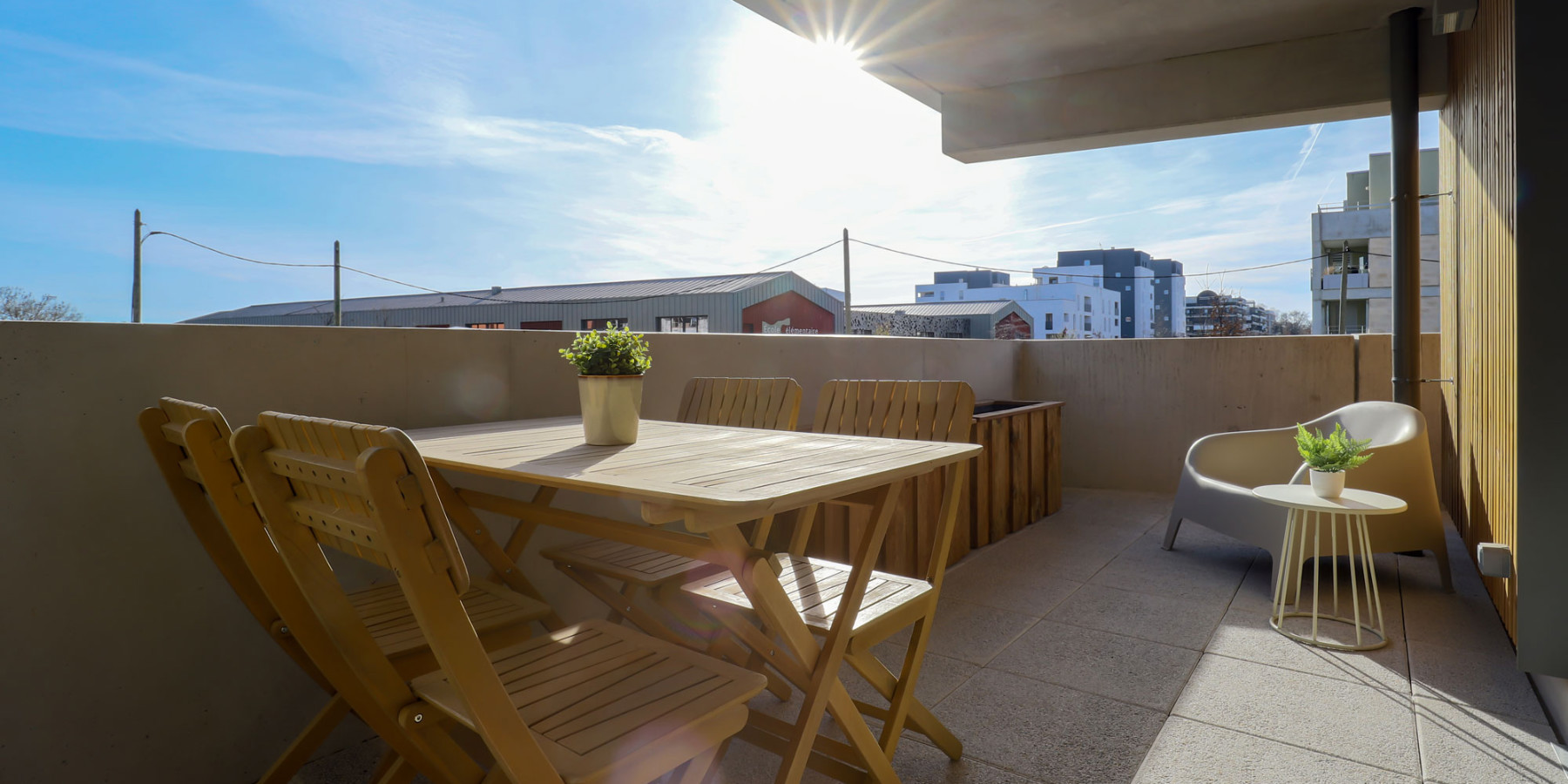 appartement neuf pers terrasse fresh touch à toulouse