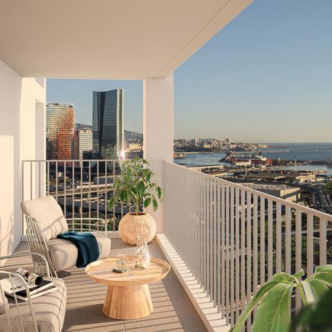 Appartement neuf avec terrasse à Marseille - Smartseille Odyssée