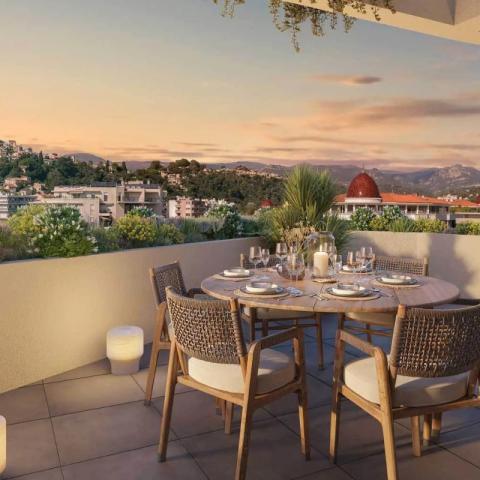 appartement neuf pers terrasse 2 ilot claverie 