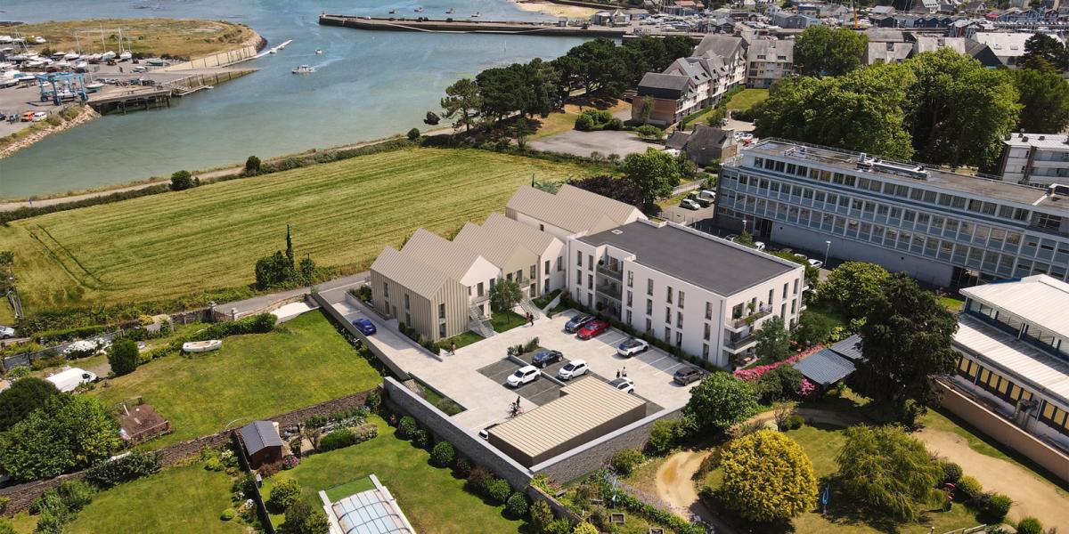 appartement neuf paimpol axonométrie 